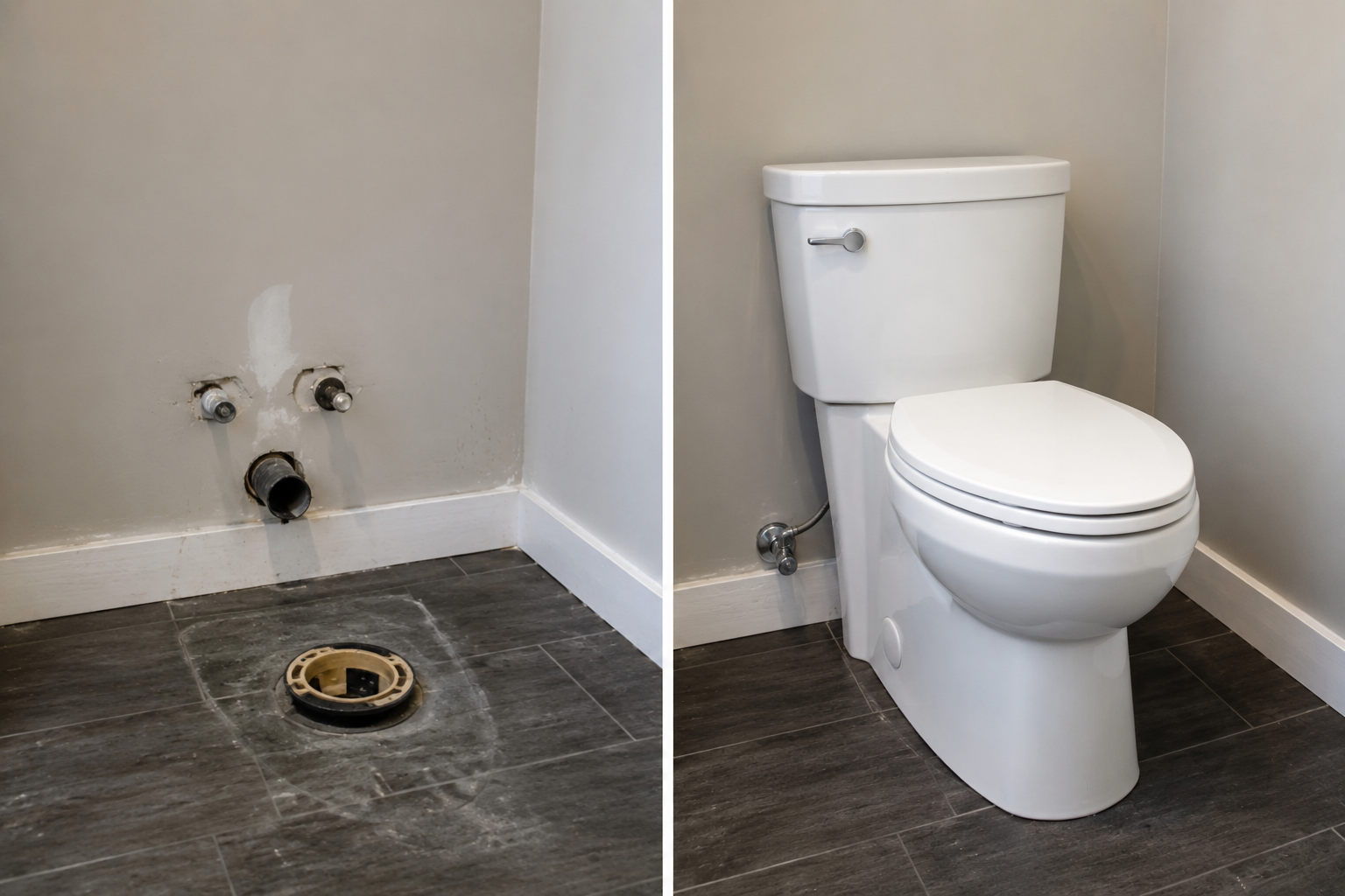 Installation et remplacement de toilette